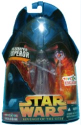 Star Wars ROTS Toys R Us Exclusive Holographic Emperor Action Figure