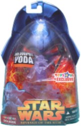 Star Wars ROTS Toys R Us Exclusive Holographic Yoda Kashyyyk Transmission Action Figure