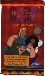 Disneys Hunchback of Notre Dame Factory Sealed Trading Card Pack
