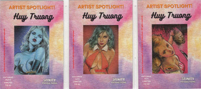 5Finity Artist Spotlight Exclusive Three Card Set HUY1-HUY3 Huy Truong