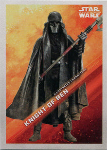 Star Wars Rise Skywalker Illustrated Character Card IC-16 Knight Ren