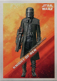 Star Wars Rise Skywalker Illustrated Character Card IC-17 Knight Ren