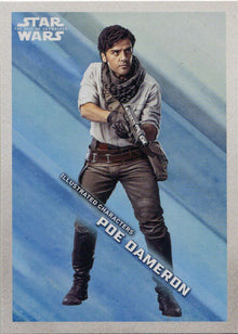 Star Wars Rise Skywalker Illustrated Character Card IC-3 Poe Dameron
