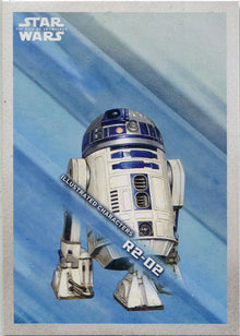 Star Wars Rise Skywalker Illustrated Character Card IC-7 R2-D2