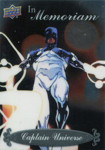 Marvel Vibranium In Memoriam Chase Card IM-12 Captain Universe