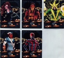 Marvel Annual 2017 In Memorium Insert Complete 5 Card Chase Set IM-1 to IM-5