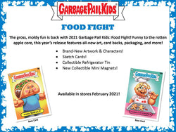 Garbage Pail Kids 2021 Series 1 Food Fight Hobby Collector Tin Box