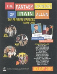 Fantasy Worlds of Irwin Allen Trading Card Sell Sheet