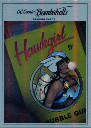 DC Comics Bombshells Rainbow Foil Board Variant Parallel J02 Base Chase Card