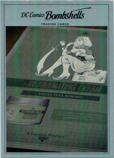 DC Comics Bombshells Rainbow Foil Board Variant Parallel J09 Base Chase Card