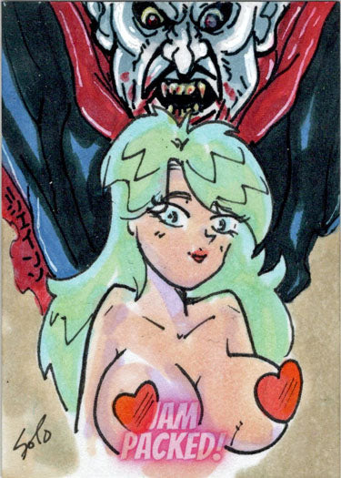 2023 5finity Jam Packed! Dual Artist Sketch Card Jason Montoya/Omar Soto