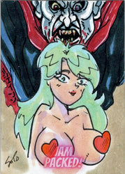 2023 5finity Jam Packed! Dual Artist Sketch Card Jason Montoya/Omar Soto