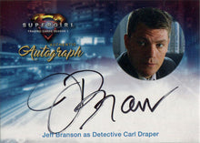 Supergirl Season 1 Autograph Card JB1 Jeff Branson as Detective Carl Draper