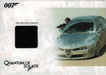James Bond Archives 2014 JBR38 Relic Prop Card Alfa Romeo Interior 153 of 275