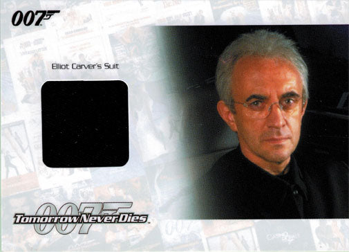 James Bond Archives 2014 JBR41 Relic Costume Card Jonathan Pryce 049 of 375