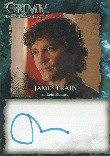 Grimm Season 2 Autograph Card JFA James Frain as Eric Renard
