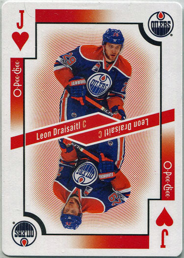 O-Pee-Chee Hockey 2017-18 Playing Card JH Leon Draisaitl