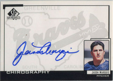 Upper Deck SP Baseball 1999 Chirography Autograph Card JMA Jason Marquis