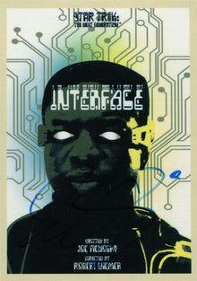 Star Trek TNG Portfolio Prints S1 Base JOA155 Juan Ortiz Autograph Parallel Card