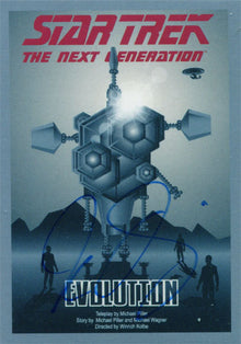 Star Trek TNG Portfolio Prints S1 Base JOA49 Juan Ortiz Autograph Parallel Card