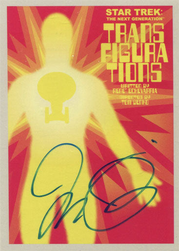 Star Trek TNG Portfolio Prints S1 Base JOA73 Juan Ortiz Autograph Parallel Card
