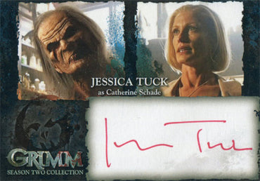 Grimm Season 2 Autograph Card JTA Jessica Tuck as Catherine Schade Red