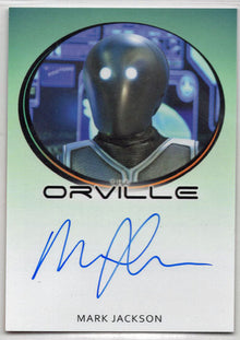Orville Archives Autograph Card Mark Jackson as Isaac (Bordered)