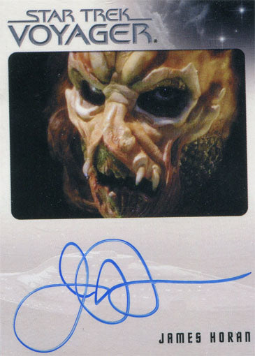 Star Trek Voyager Heroes & Villains Autograph Card James Horan as Tosin