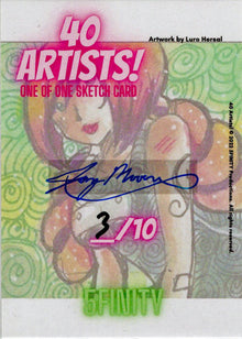 5finity 2022 40 Artists! Sketch Card Jay Mooers