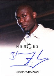 Heroes Archives Autograph Card Jimmy Jean-Louis as The Haitian
