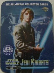 Star Wars Jedi Knights Factory Sealed Metal Card Set