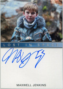 Netflix Lost in Space Season 1 Autograph Card Maxwell Jenkins as Will Robinson