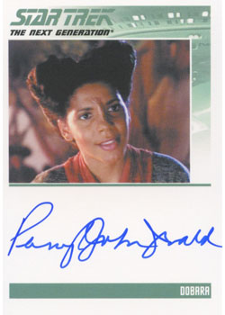Star Trek TNG Heroes & Villains Autograph Card Penny Johnson Jerald as Dobara