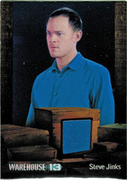 Warehouse 13 Season 3 Costume Relic Card Steve Jinx in The 40th Floor #004