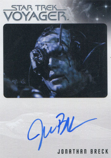 Star Trek Voyager Heroes & Villains Autograph Card Jonathan Breck as Borg