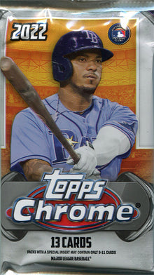 2022 Topps Chrome Baseball HTA Jumbo Pack