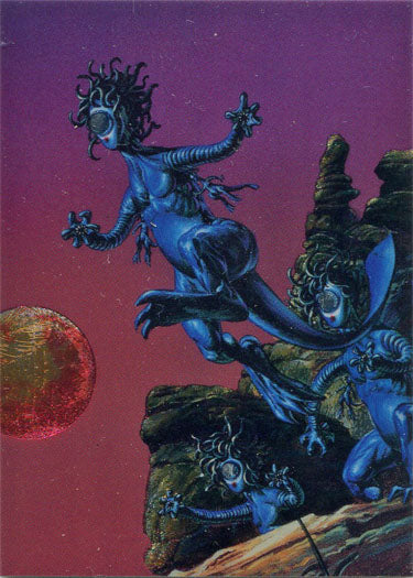 Joe Jusko Edgar Rice Burroughs Series 1 1994 Metallic Storm Card MS3 Plant Men