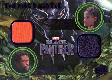 Marvel Black Panther Memorabilia Costume Card KD-ST Shuri and T'Challa