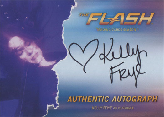 Flash Season 1 Autograph Card KF2 Kelly Frye as Plastique