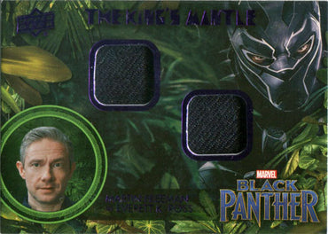 Marvel Black Panther Memorabilia Costume Card KM-ER M. Freeman as E. K. Ross