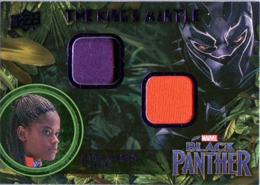 Marvel Black Panther Memorabilia Costume Card KM-SH Letitia Wright as Shuri