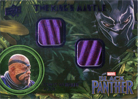 Marvel Black Panther Memorabilia Costume Card KM-ZU Forest Whitaker as Zuri