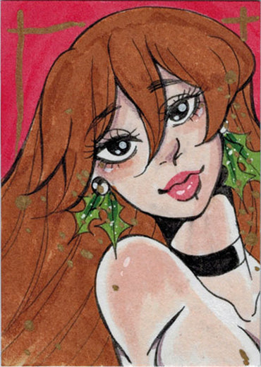 Holiday 2018 5finity Sketch Card by Kat Maus of 30