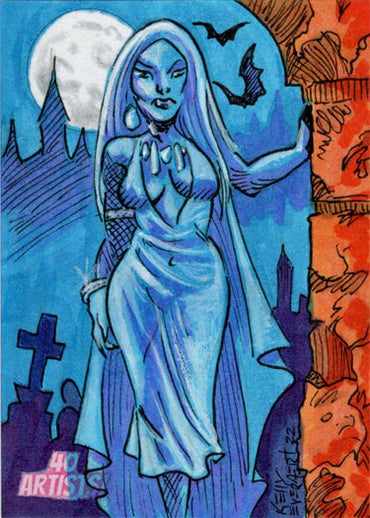 5finity 2022 40 Artists! Sketch Card Kelly Everaert