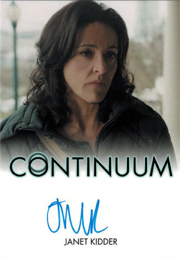 Continuum Seasons 1 and 2 Autograph Card Janet Kidder as Ann Sadler