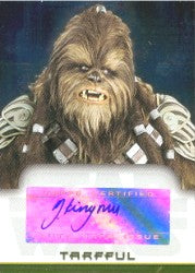 Star Wars Evolution Update Edition Michael Kingma Autograph Card