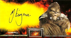 Star Wars Revenge of the Sith Widevision Michael Kingma Autograph Card