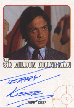 Complete Bionic Collection Autograph Card Terry Kiser as Alexei