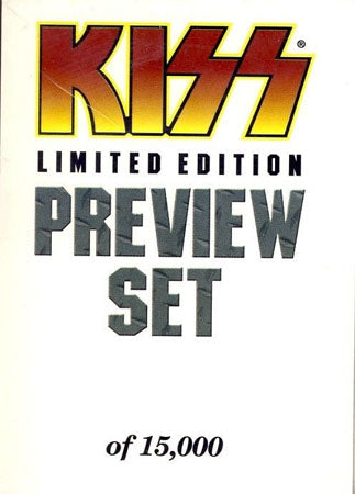 Kiss Collector Cards Factory Sealed 9 Card Preview Set