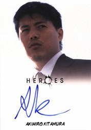 Heroes Archives Autograph Card Akihiro Kitamura as Tadashi